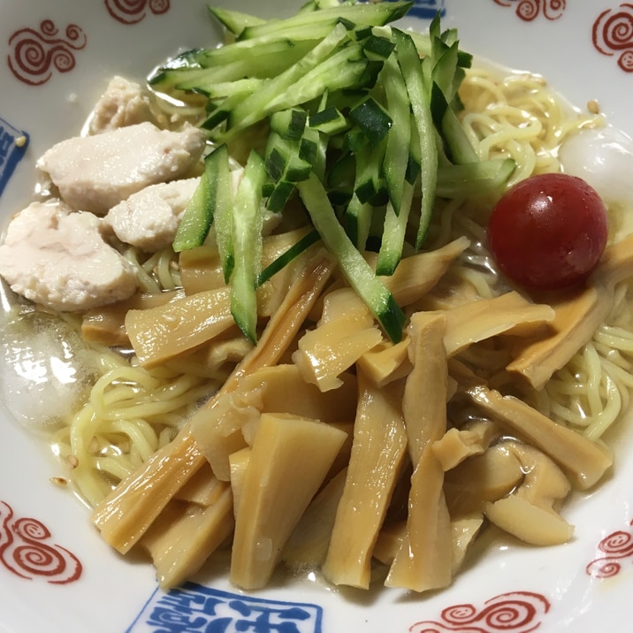 創味シャンタンで 冷やしラーメン レシピ 作り方 By えみすけ0309 楽天レシピ
